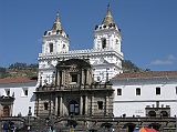 Ecuador Quito 05-03 Old Quito Monastery of San Francisco The Monastery of San Francisco was the first church built in Quito with construction beginning in January 1535, just a few months after the Spanish arrived, and completed in 1605.